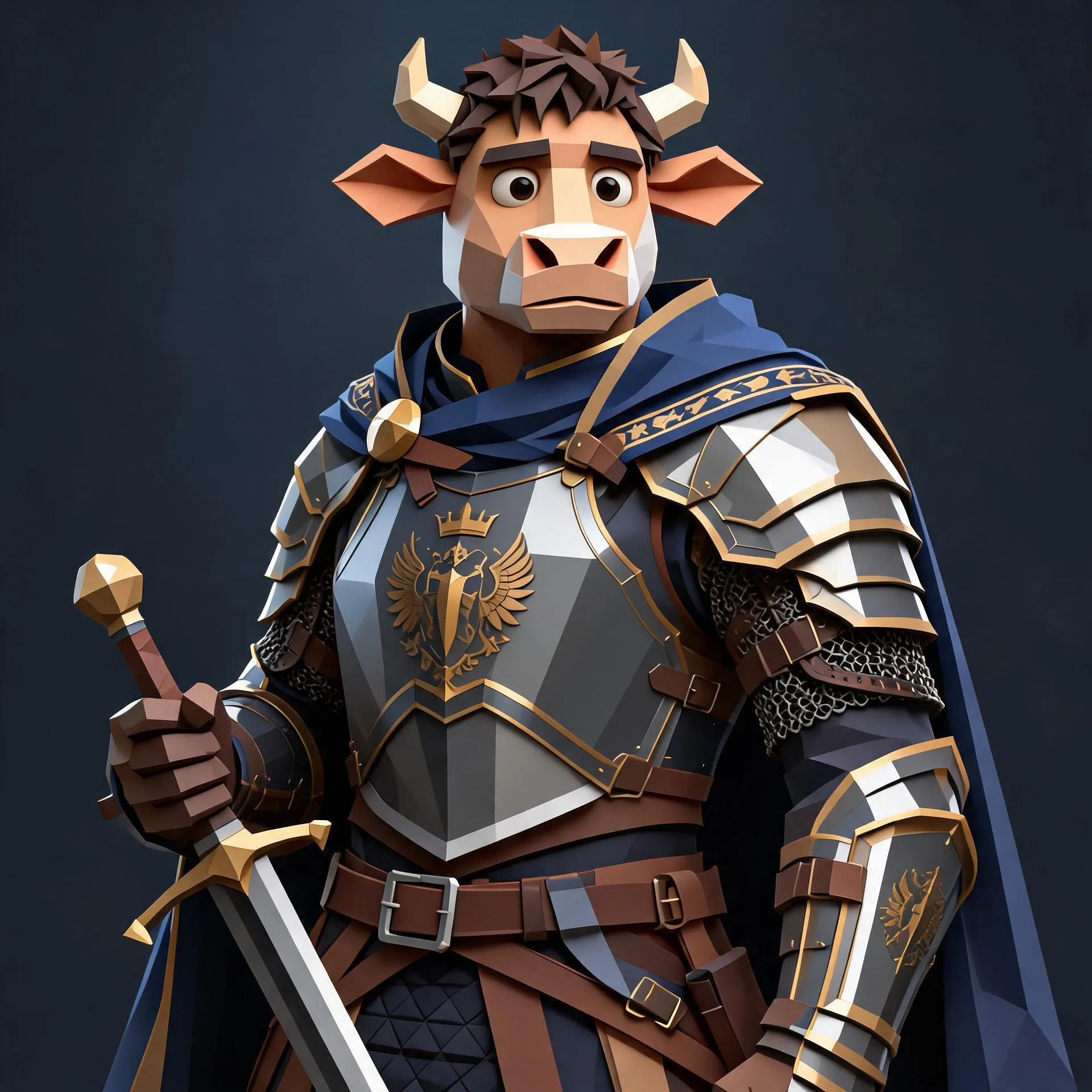 Fantasy character transformed into a Niu Lai-inspired character